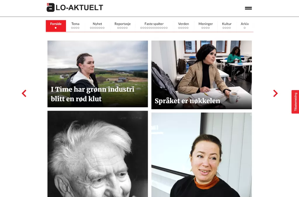 LO Median uusi näköislehti on toteutettu NeoDirectillä. Sisältö sivuille tuotetaan sisällöntuotantojärjestelmä Neolla.
